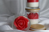 ROSE JAR CANDLE qandeelofficial new
