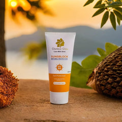 GLAMOUR GLOW CARE WITH GLOW SUNBLOCK NATURAL PROTECTION